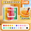 Marcadores Acrílicos Líquidos Directos para Niños, Plumas de Acuarela Lavables, Especiales para el Arte de Estudiantes de Primaria, No Transparentes, Apilables por Color, para Niños Pequeños