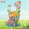 Popular Rompecabezas Estéreo 3D de Madera Educativo para Niños DIY Hecho a Mano Juguete de Descompresión Venta Directa del Fabricante Ensamblaje