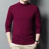 Novos Suéteres Grossos Masculinos para Outono e Inverno, Camisetas Básicas Premium Masculinas, Tricô Casual Masculino, Entrega Direta da Fábrica de Roupas Masculinas