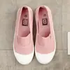 Tênis de Lona Slip-On Branco com Estampa de Grou 2026 Novo para Mulheres, Sapatos Preguiçosos de Verão para Homens, Sapatos Planos Versáteis de Verão para Casais e Estudantes