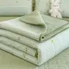 2026 Nuevo Cubrecama de Algodón Lavado con Estampado de Vellón de Leche Hogareño Fresco Pequeño Floral Pequeño Cubrecama de Doble Uso Amigable con la Piel