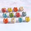 Material de cuentas para joyería DIY color cuerda de mano accesorios cuentas tejidas a mano semiacabado cuentas de cerámica al por mayor