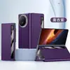 Funda protectora adecuada para el teléfono Honor MagicV6 con ventana de vista inteligente, tapa abatible, soporte plegable MagicV con 40% de descuento, funda de cuero anticaídas