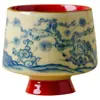 Taza de Té Kung Fu de los Tres Amigos del Invierno, Taza Individual de Cerámica de Alta Gama, Taza de Té Premium, Juego de Té para Oficina, Taza de Té