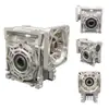 Reductor de Tornillo sin Fin Se Puede Equipar con Motor Paso a Paso Servo Motor Nmrv57 86 110 130 en Stock