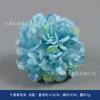 Flor artificial azul rosa botão de chá estilo étnico fada cocar DIY fantasia fantasia embelezamento cerimônia de casamento