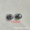 Shanxi Plata Antigua Retro Panax Notoginseng Plata Bola Hueca Bola de Dragón Perla Hueca Accesorios de Joyería DIY Wen Jugar Accesorios de Joyería
