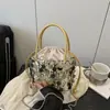 Bolsas Populares Transfronterizas de Lentejuelas para Mujer 2025 Nuevas Bolsas para Mujer Bolso Cruzado Sencillo de Cadena para el Trabajo Bolso de Hombro Tipo Cubo