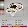 Lámpara de techo moderna, minimalista, creativa y elegante para sala de estar, comedor, dormitorio y vestíbulo con un diseño italiano de lujo ligero y de alta gama