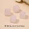 Acessórios de Contas Espaçadoras Cubo de Açúcar de Cristal Natural Feitos à Mão Pulseira DIY Colar Pingente Água-marinha Quadrado Pequenos Acessórios Atacado