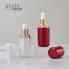 Frasco conta-gotas de 15ML tipo frasco a vácuo suporta produção personalizada de loções essenciais, pigmentos de tatuagem e pode ser usado para embalagem de pequenos lotes
