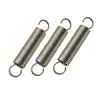 Resorte de Tensión Galvanizado de Acero Inoxidable Personalizado de Gran Diámetro con Gancho, Hardware Mecánico de Doble Gancho Resorte de Estiramiento para Equipo de Fitness