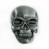Hebilla de Cinturón Grande Aleación Cabeza de Fantasma Pesada Calavera Hebilla de Pantalón Halloween Personalizada Hebilla de Cinturón de Tamaño Completo