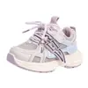 Zapatillas Deportivas de Malla Transpirable para Niños y Niñas, Estilo Papá, Ligeras, Antideslizantes, Cierre de Velcro, Transpirables para Verano, Primavera y Otoño 2026