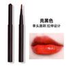 Brocha labial portátil de doble punta de una pieza, brocha para labial, brocha para difuminar, brocha para corrector, brocha de maquillaje retráctil de metal
