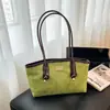 Bolsa Estilo Retrô de Outono para Mulheres 2025 Nova Moda Tendência Cor Maillard Simples Bolsa de Ombro Único