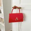 2026 Gran Capacidad Casual Color Sólido Primavera/Verano Nuevo Diseño Personalizado Moda Tendencia Cadena Bolso de Mano Bolso Cruzado Pequeño Cuadrado