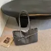 2026 Nuevo Artículo Estilo Coreano Moda Estilo Sencillo Nicho Gran Capacidad Bolso Tote de Lona Bolso de Hombro Simple al Brazo Venta al por Mayor