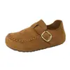 Zapatos casuales retro para mujer, nueva colección otoño 2026, mocasines slip-on versátiles de suela plana con tacón oculto