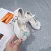 Zapatos de Cuero para Niñas 2026 Primavera/Verano Nuevos Zapatos Infantiles Planos de Princesa Soñadora Elegantes Zapatos Planos para Bebé de Suela Suave para Niñas Pequeñas