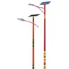 Farolas de Estilo Étnico Yungui, Calles Exteriores Estilo Chino, Características Étnicas, Farolas Solares, Luces LED Étnicas de Pastizales