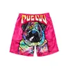 Pantalones de Playa para Hombre Secado Rápido Sueltos Dibujos Animados 3D Talla Grande Pantalones de Playa Ropa de Pareja Pantalones Cortos Estampados de Cinco Puntos Venta Directa de Fábrica