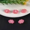 Cuentas de ábaco con brillo dorado, cuentas planas, cuentas trapezoidales de loto, colgantes de material de resina, pulsera y collar DIY al por mayor