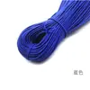 Corda Elástica em Estoque, Corda Elástica Redonda Colorida 2,5mm Preto e Branco, Fio Elástico de Látex Multifiada, Fio de Elástico