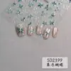 Pegatinas de Arte de Uñas de Celebridades de Internet Pegatinas de Mariposa Jelly Nuevas Pegatinas de Uñas de Cereza y Lazo de Verano Decoración Venta al por mayor