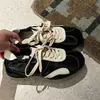 Edición Exclusiva~ Zapatos de Entrenamiento Deportivos Versátiles de Gran Venta Alemanes para Mujer, Moda Retro, Aumento Interno de Altura, Con Cordones, Corte Profundo, Zapatos Casuales Cómodos