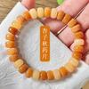 Pulsera de Bodhi de Jade Blanco Cuentas de tableta con degradado rosa enrollamiento de dedo femenino placa suave para jugar cuentas de Buda Zi de Bodhi para jugar pulsera al por mayor