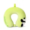 Almohada de Espuma Viscoelástica en Forma de U de Dibujos Animados de Panda Almohada de Viaje Almohada Portátil Almohada para el Cuello Cervical Almohada para la Siesta de Estudiantes Almohada de Dibujos Animados en Forma de U