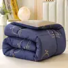 Colcha Colcha de Inverno Espessada Quente Estudante Quarto Individual Espaço Especial Colcha Dupla Núcleo de Colcha de Algodão Primavera Outono Ar Condicionado Colcha Roupa de Cama