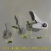 Lámpara de Techo Hebilla Pantalla Clip Tornillo de Fijación de Lámpara Plana Antiguo Plástico Giratorio Accesorios Universales para Lámparas Lámpara de Marco de Madera