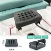 Barbería Cama de Champú Universal Almohada Cojín Cama de Punción Tailandesa Almohada Plana Almohada Terapéutica Esponja Cuero Almohada Gruesa