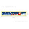 Banner de Feliz Navidad 2026 Estilo Nuevo Tela de Fondo Decoraciones para Fiesta Navideña Muñeco de Nieve Papá Noel con Tiras de Luz