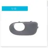 Adequado para Bmw 04-06 X5 E53 Painel de Acabamento da Grade do Farol de Neblina Inferior Moldura do Farol de Neblina do Para-choque Dianteiro