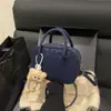 Bolsa Feminina 2025 Nova Textura Fosca Moda Ombro Mensageiro Bolsa Feminina Casual Portátil Boston Bolsa Bowling