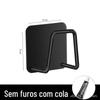 Rack de esponja de aço inoxidável para pia de cozinha, sem furos, para piscina, bola de aço, pano, esponja, escorredor, prateleira de armazenamento
