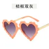 Moda infantil 2020 óculos de sol de amor óculos de sol de desenho animado fofos óculos de sol de bebê personalizados onda óculos de sol estilosos