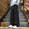 Pantalones Impermeables Color Dopamina para Exteriores Cuatro Estaciones Pantalones de Montañismo Marca de Moda para Hombre Decoración con Cremallera Pierna Recta Casual Hombre