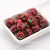 Colgantes Pequeños de Frutas 3D de Resina Lindos Simulados en Varios Diseños (Manzanas, Fresas, Mangos) para Pulseras y Accesorios para Llaveros de Bricolaje