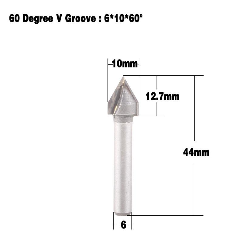 60度V型刀10mm