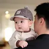 Gorro de Bebé Primavera Otoño Delgado Protección Solar Cortavientos Gorra de Pico Unisex Bebés Niños Pequeños Meses Pequeños Lindo Gorra de Béisbol de Invierno