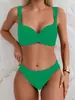 Nuevo Modelo 2027 Transfronterizo Europeo y Americano Amazon Sexy Traje de Baño para Mujeres, Bikini de Gama Alta para Resort Spa