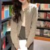 Shitijia 2024 Invierno Exportación Cuello Redondo Cable Suéter Temporada Nuevo Cárdigan de Botonadura Sencilla para Mujer Manga Larga para Mujer