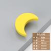 Mango de dibujos animados pegamento flexible habitación infantil puerta de armario cajón mueble manija pequeña estrella Luna anticolisión color herraje