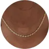 Amazon Cadena de eslabones Flash Transfronteriza Elegante Collar de Corazón Abierto Estrella Abierta Joyería de Moda Trendy para Chicas