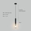 Candelabro de Plumas de Lujo Nórdico para Barra, Isla de Cocina, Recepción, Luz LED Acrílica, Alas de Ángel Iluminación de Lujo Estilo Comedor