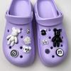 Criativo artesanal DIY moda boneca buraco sapatos acessórios desenho animado Vila Sésamo joias jardim sapatos sapatos flor sapatos fivela Novo
